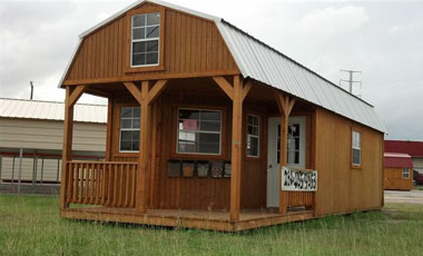 Cabin Storage Buildings Rent to Own in Texas