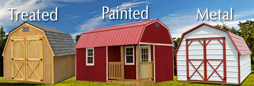 Derksen Buildings treated painted metal Wharton Portable Buildings Wharton, Texas