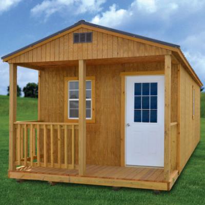 Derksen Buildings treated cabin A+ Sheds and Carports San Antonio, Texas